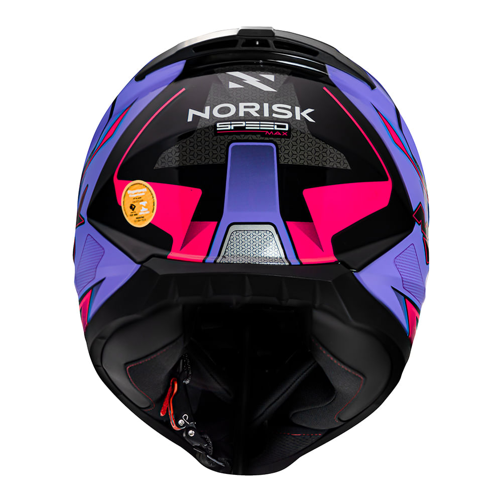 CAPACETE NORISK RAZOR SPEEDMAX ROSA 2