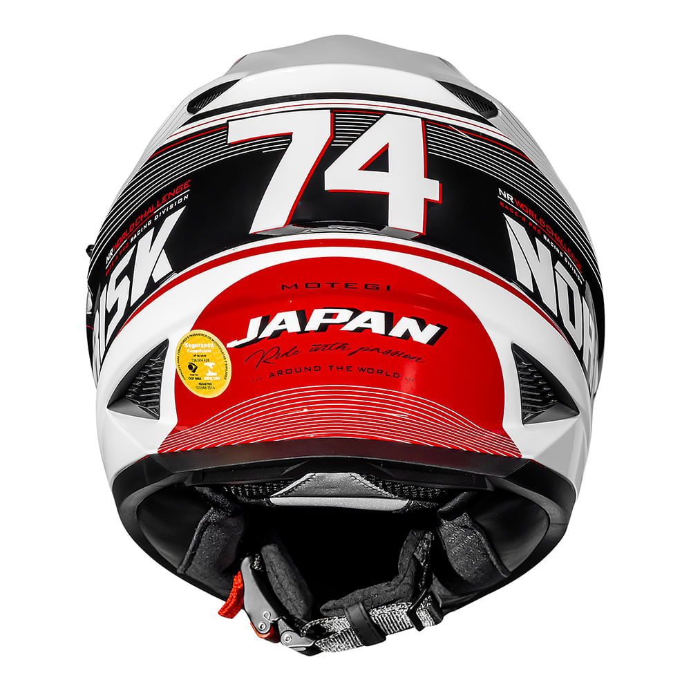 CAPACETE NORISK SOUL II GRAND PRIX JAPAN 2