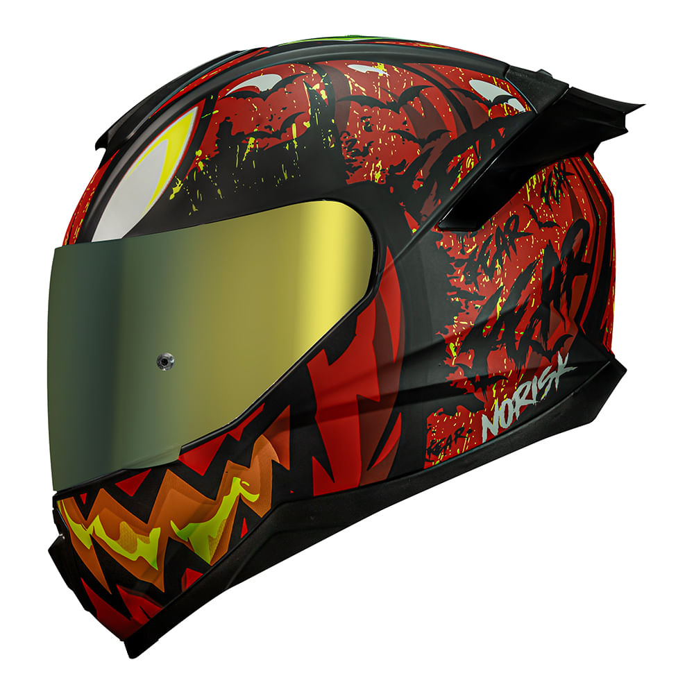 CAPACETE NORISK RAZOR HALLOWEEN 3
