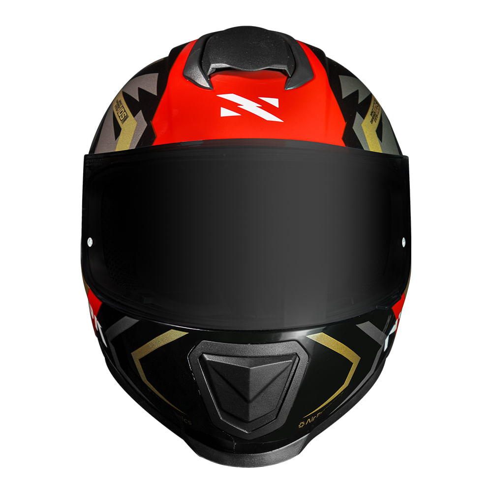 CAPACETE NORISK RAZOR GODSPEED VERMELHO 4