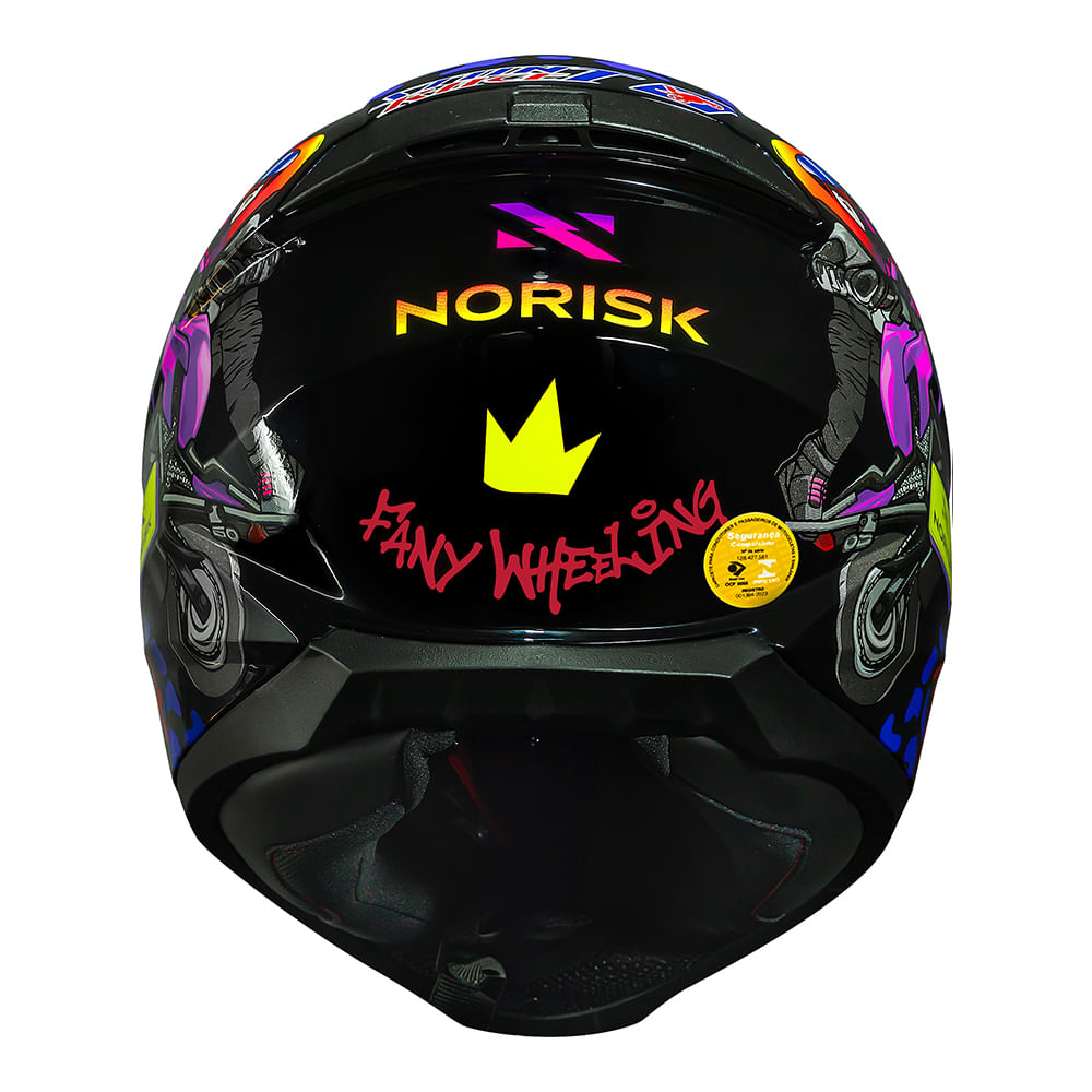 CAPACETE NORISK RAZOR FANNY WHEELING 2