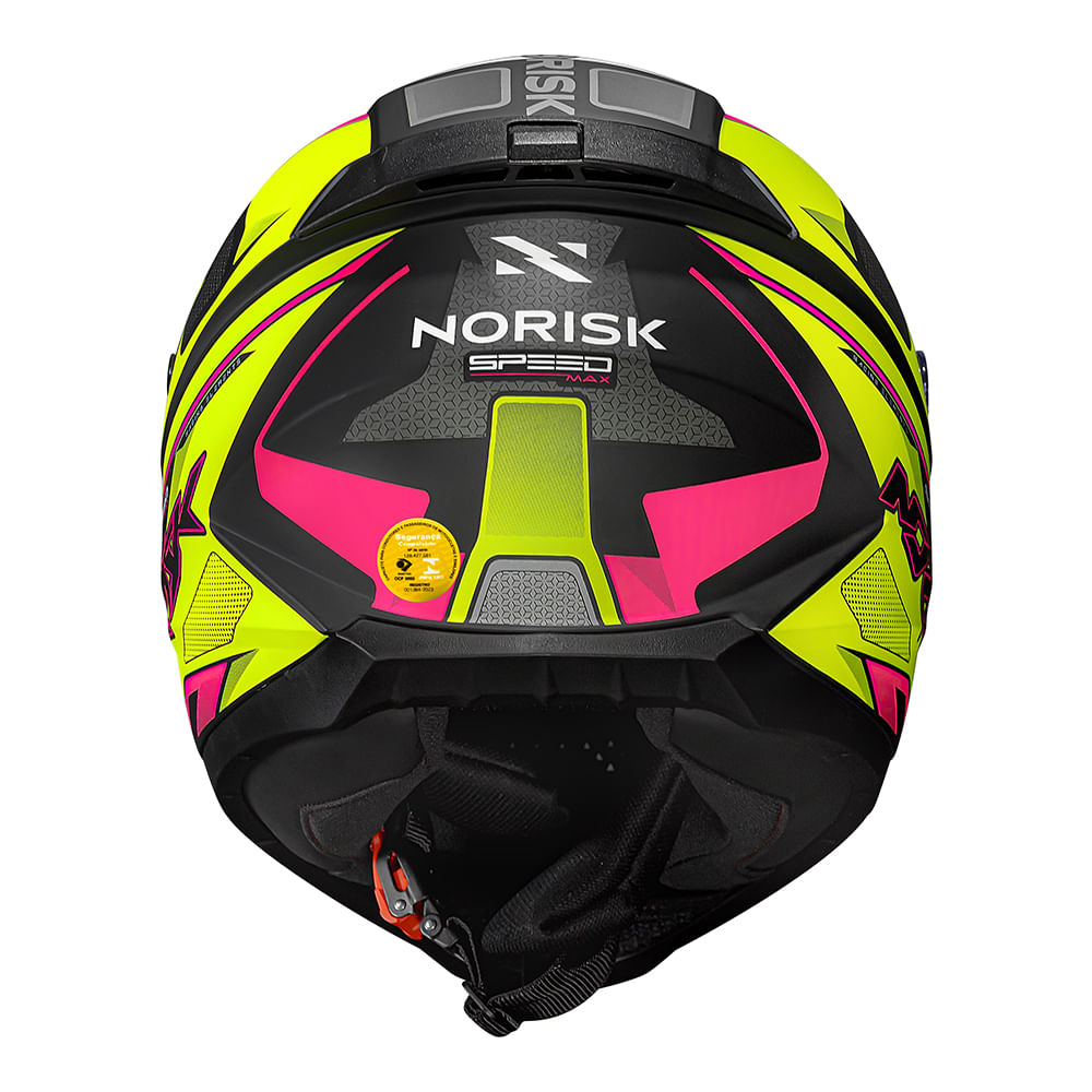 CAPACETE NORISK RAZOR SPEEDMAX FOSCO AMARELO 2