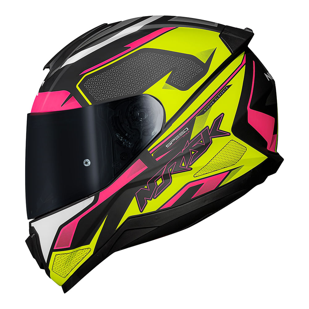 CAPACETE NORISK RAZOR SPEEDMAX FOSCO AMARELO 3
