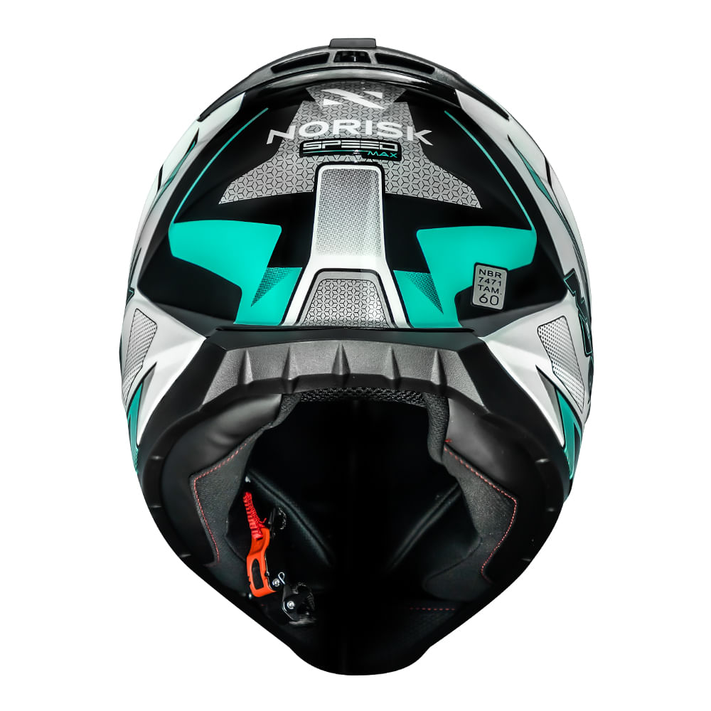 CAPACETE NORISK RAZOR SPEEDMAX VERDE 2