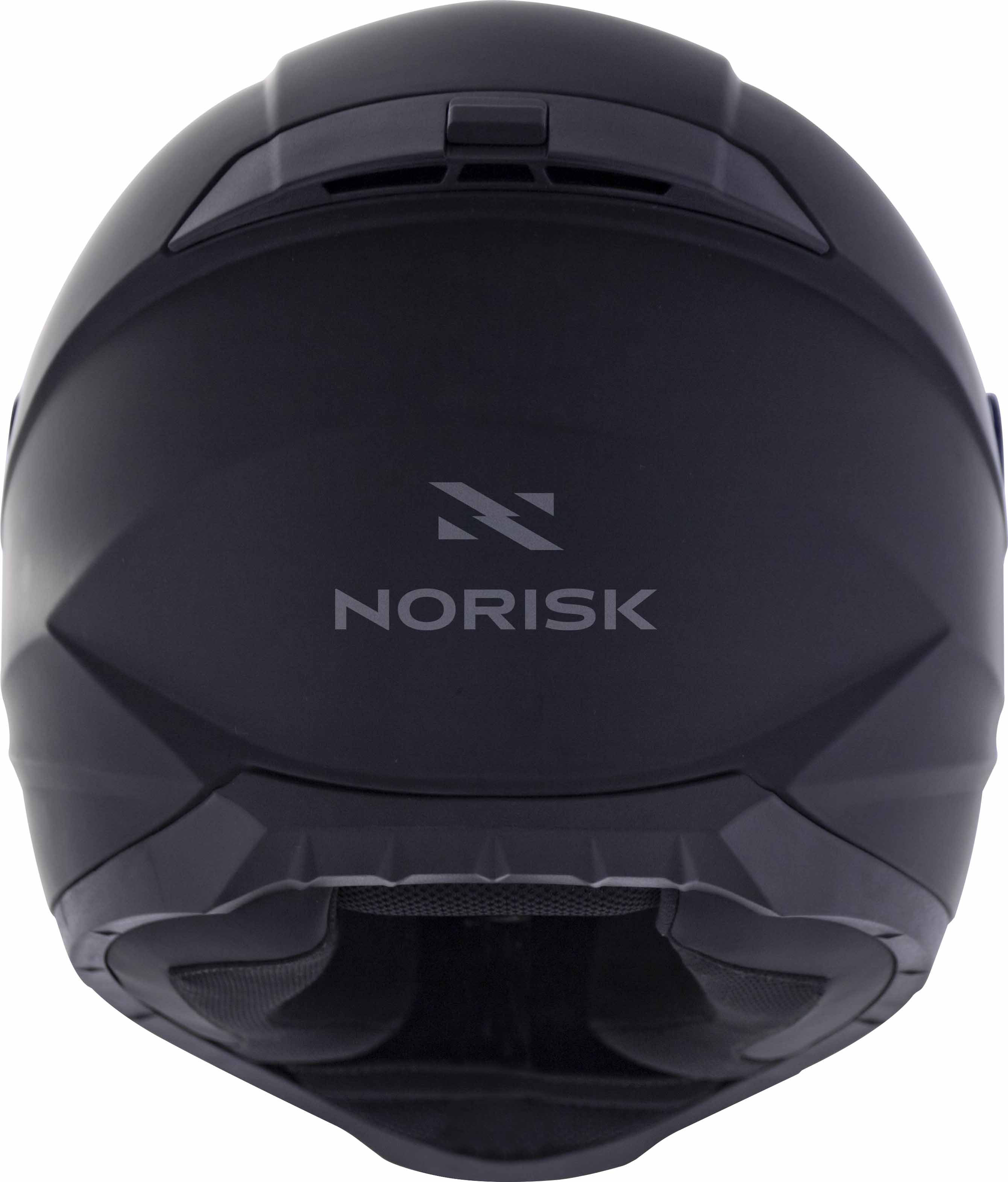 CAPACETE NORISK  RAZOR MONOCOLOR PRETO FOSCO 2