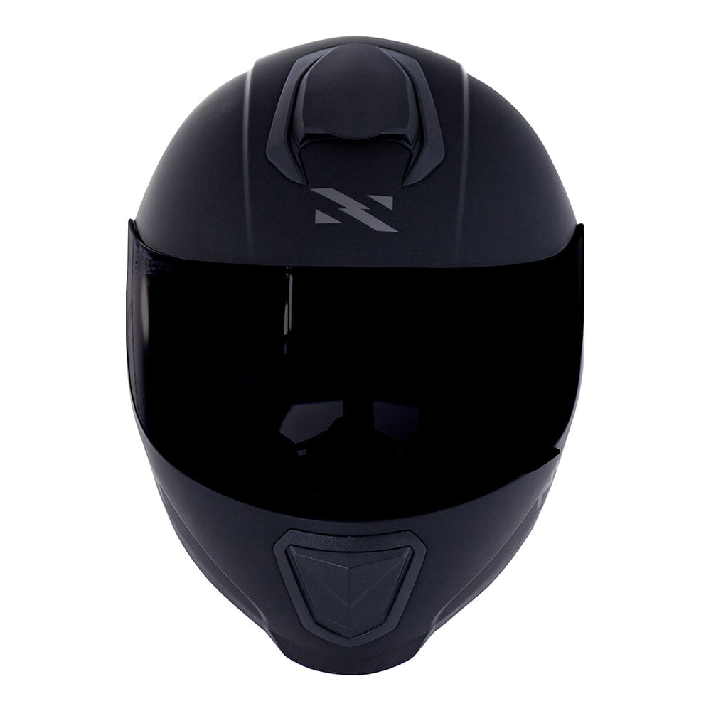 CAPACETE NORISK  RAZOR MONOCOLOR PRETO FOSCO 3