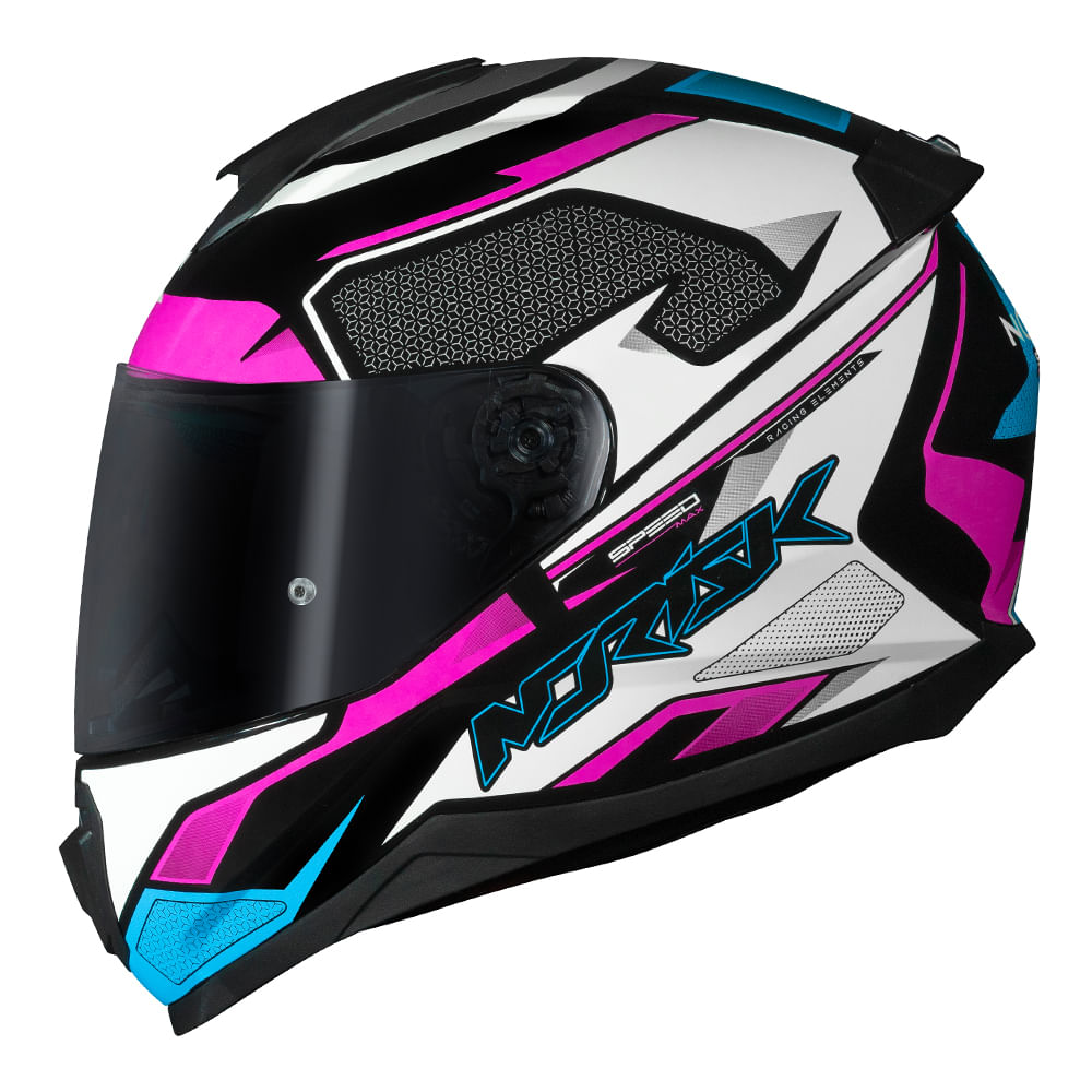 CAPACETE NORISK RAZOR SPEEDMAX BRANCO 3