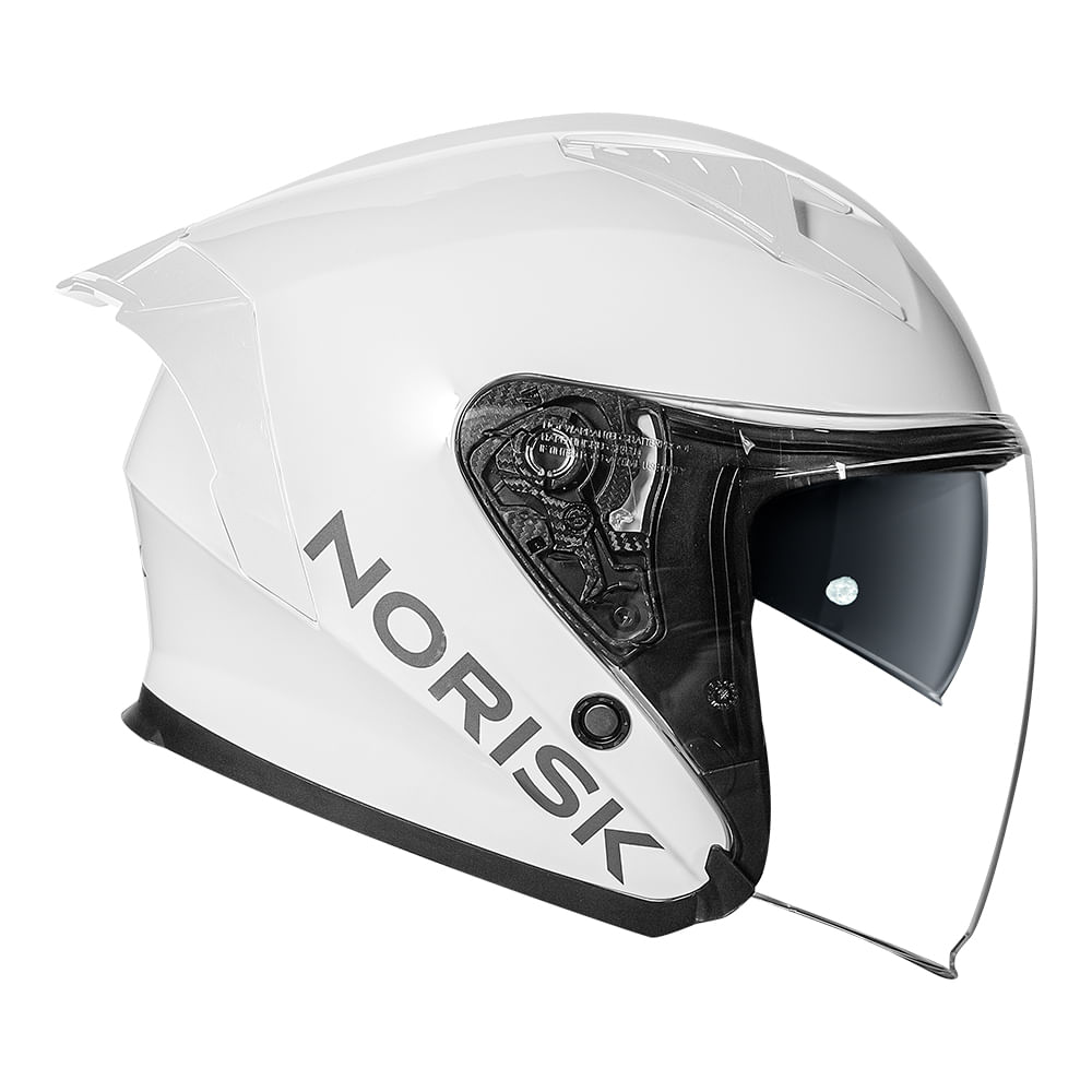 CAPACETE NORISK DOWNTOWN II MONOCOLOR BRANCO