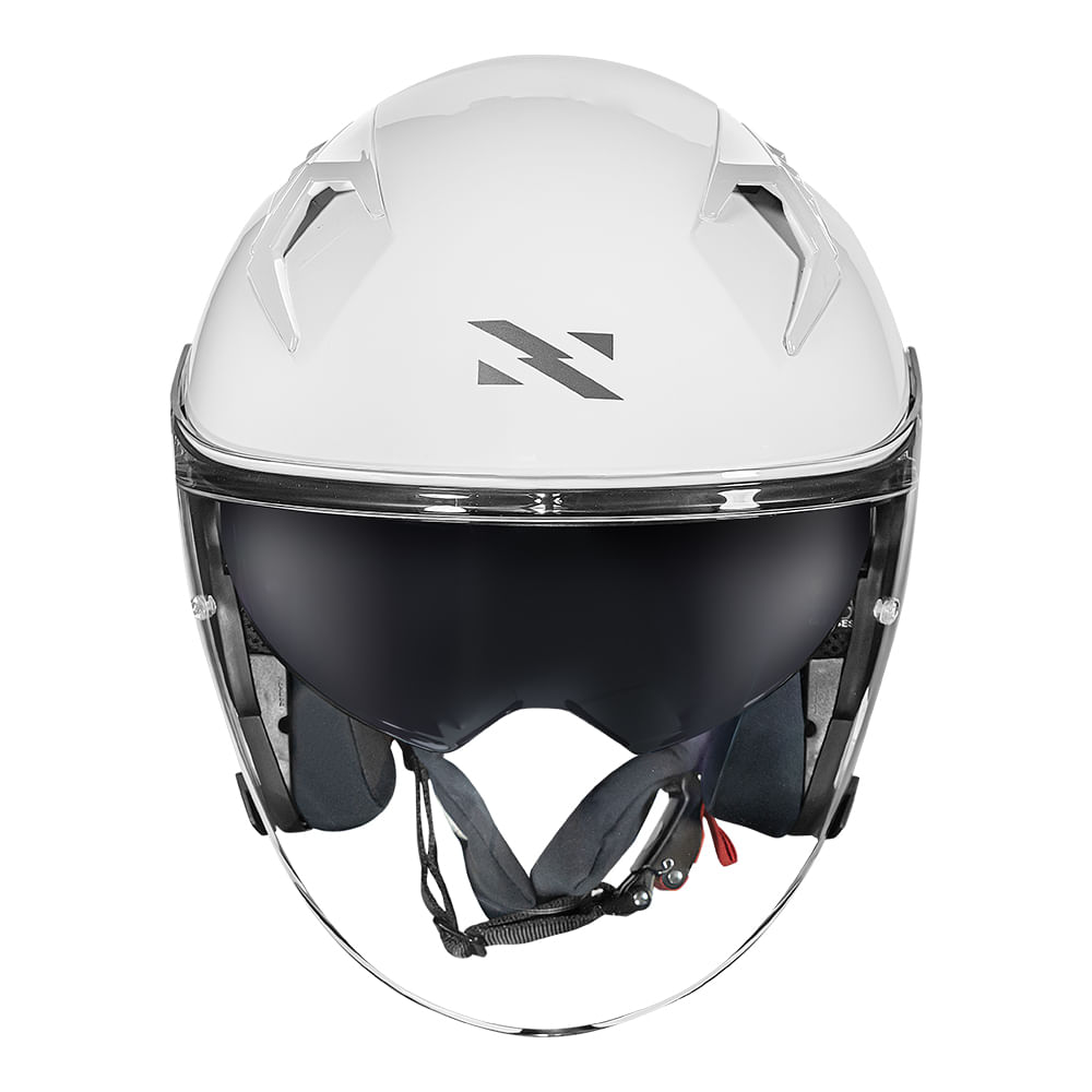 CAPACETE NORISK DOWNTOWN II MONOCOLOR BRANCO 4