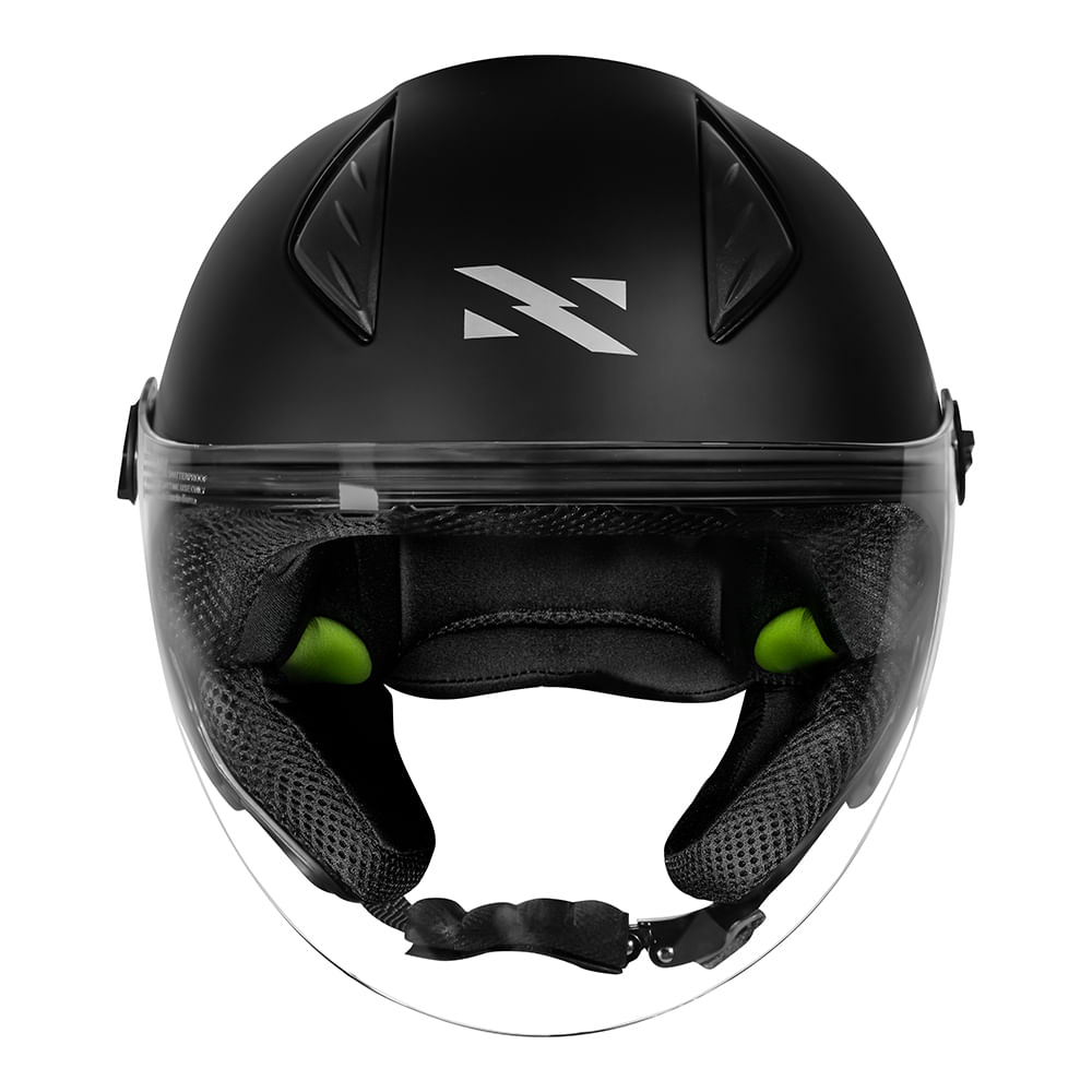 CAPACETE NORISK  NEO MONOCOLOR PRETO FOSCO 4