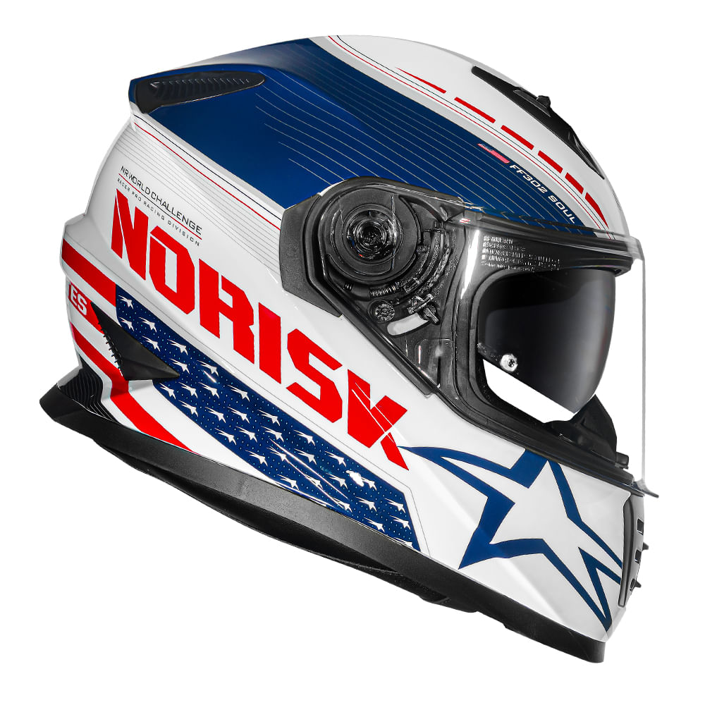 CAPACETE NORISK SOUL II GRAND PRIX USA