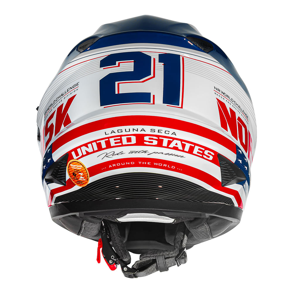 CAPACETE NORISK SOUL II GRAND PRIX USA 2