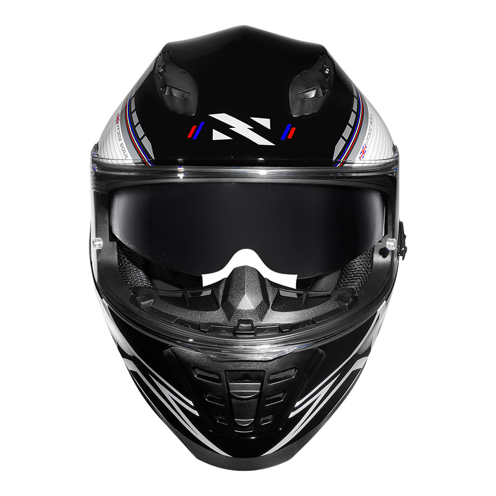 CAPACETE NORISK SOUL II GRAND PRIX UNITED KINGDOM 4
