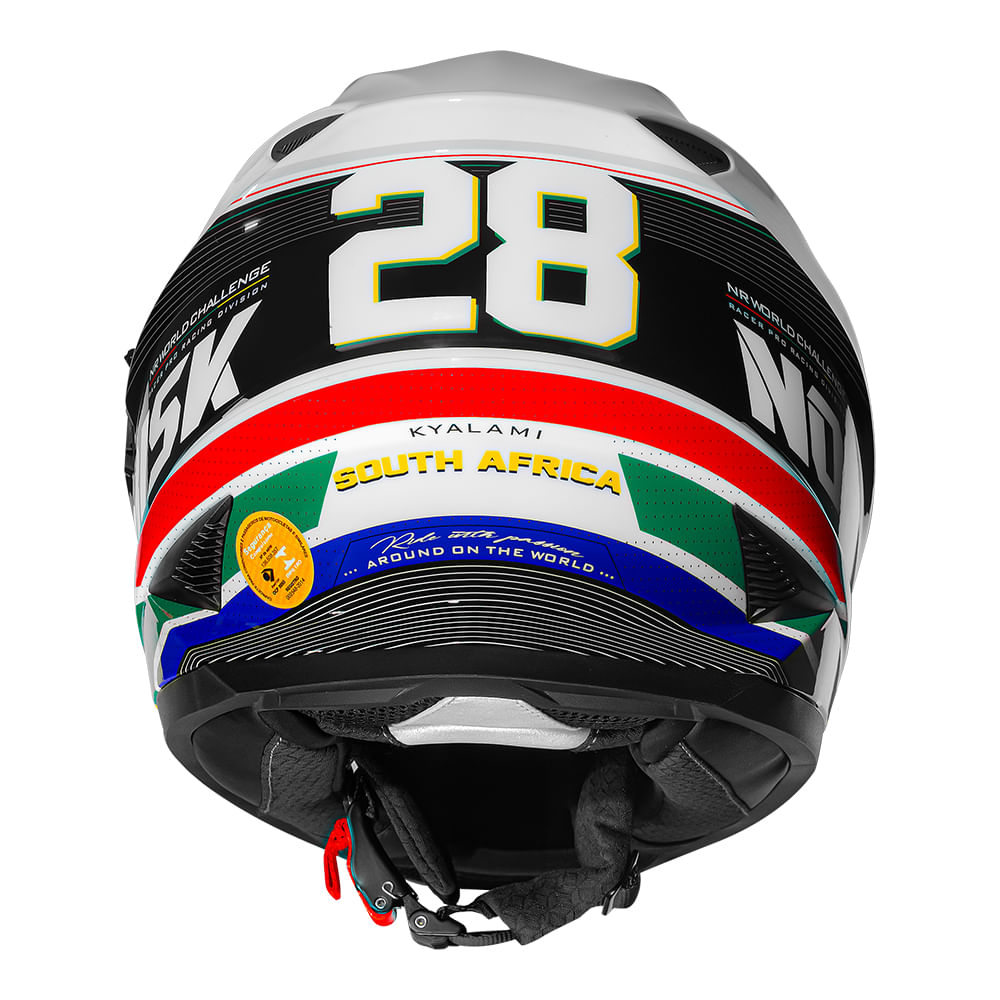 CAPACETE NORISK SOUL II GRAND PRIX SOUTH AFRICA 2