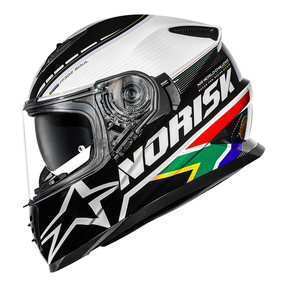 CAPACETE NORISK SOUL II GRAND PRIX SOUTH AFRICA 3
