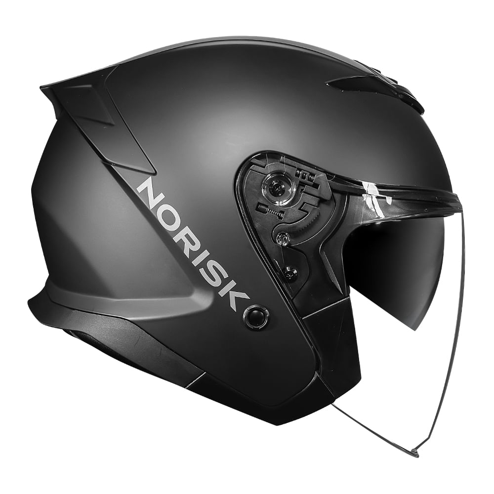 CAPACETE NORISK CITY MONOCOLOR PRETO FOSCO
