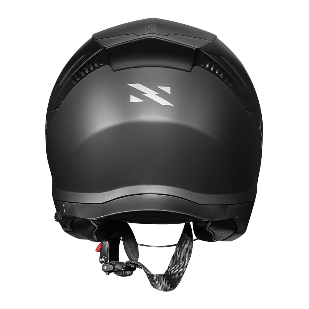 CAPACETE NORISK CITY MONOCOLOR PRETO FOSCO 2