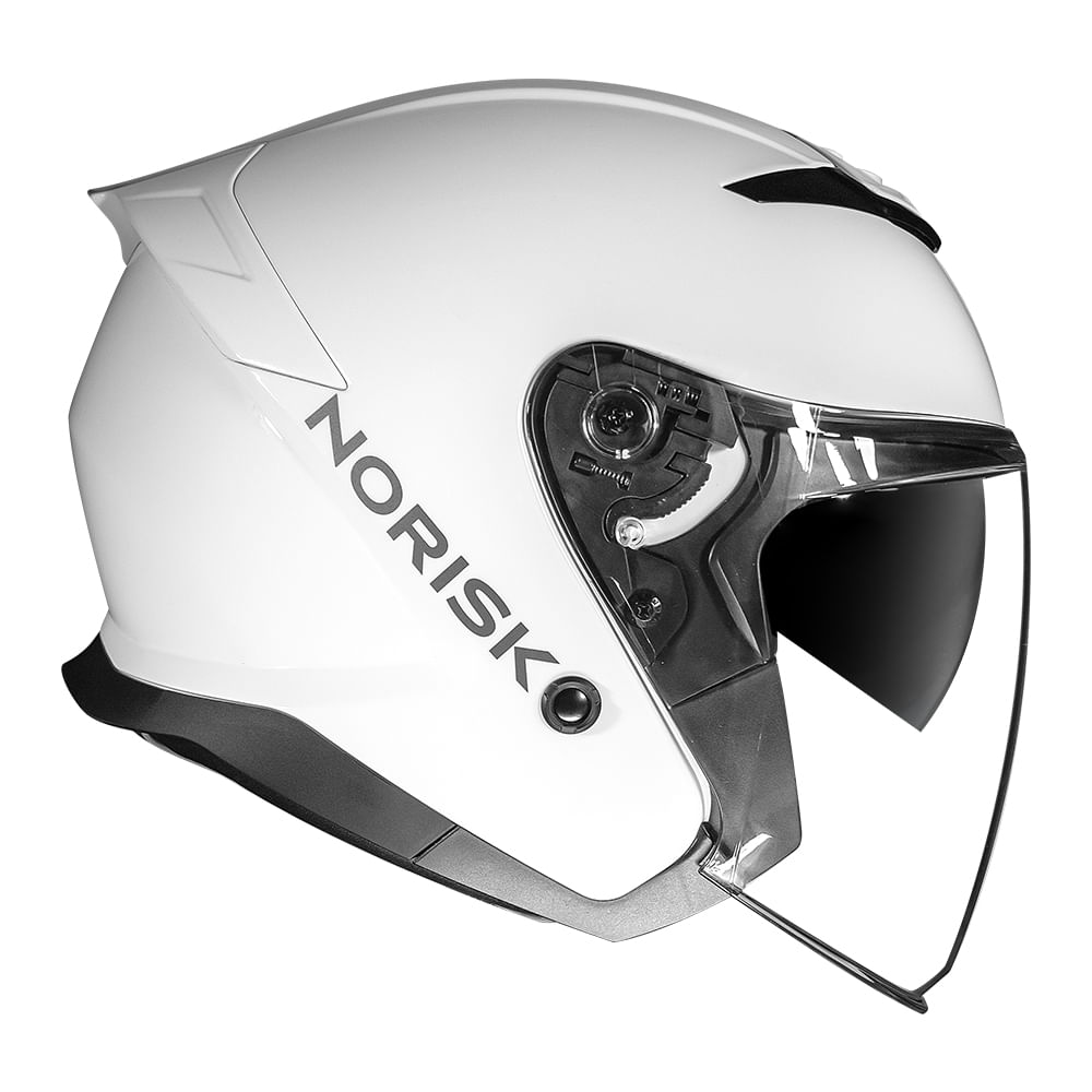CAPACETE NORISK CITY MONOCOLOR BRANCO