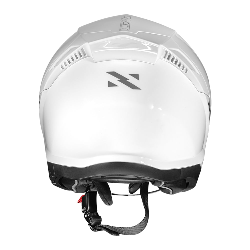 CAPACETE NORISK CITY MONOCOLOR BRANCO 2