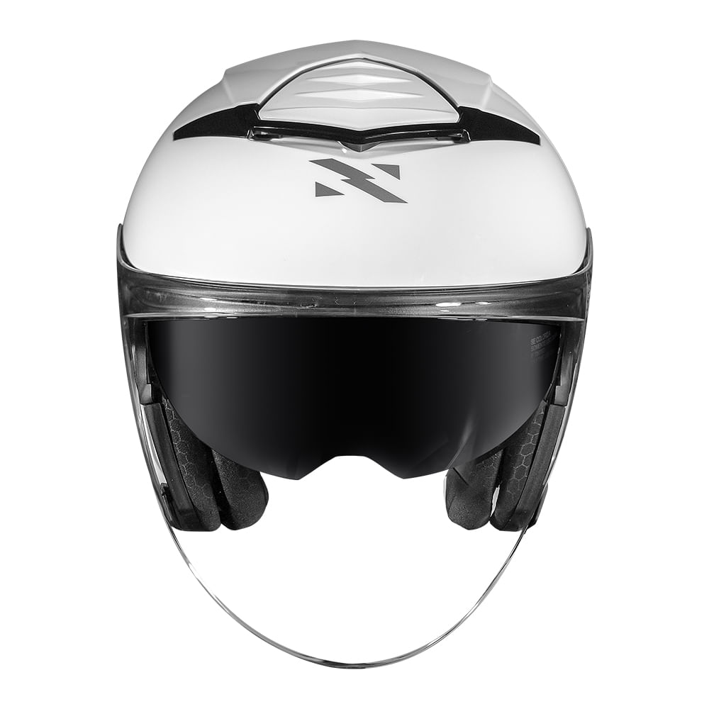 CAPACETE NORISK CITY MONOCOLOR BRANCO 4