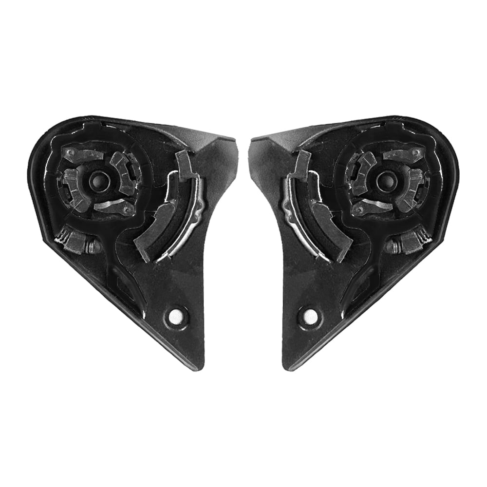 SUPORTE DE VISEIRA NORISK CAPACETE RAZOR PRETO
