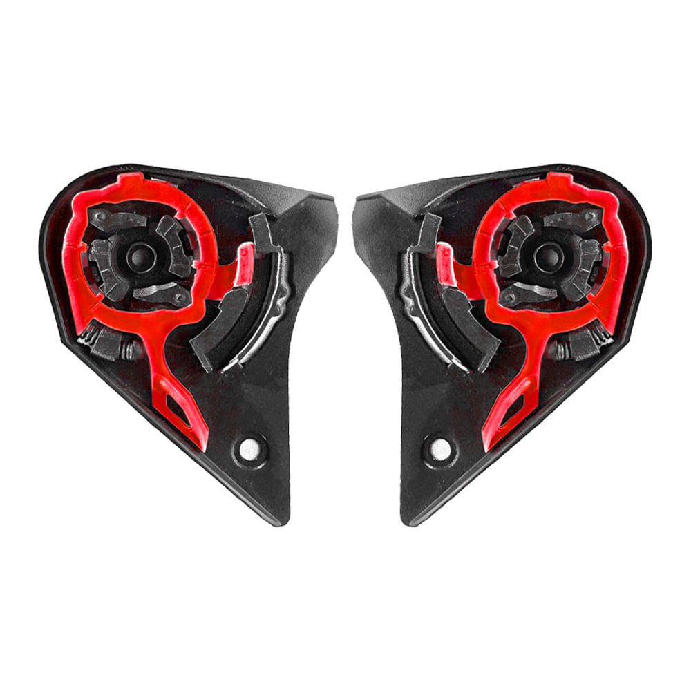 SUPORTE DE VISEIRA NORISK CAPACETE RAZOR VERMELHO
