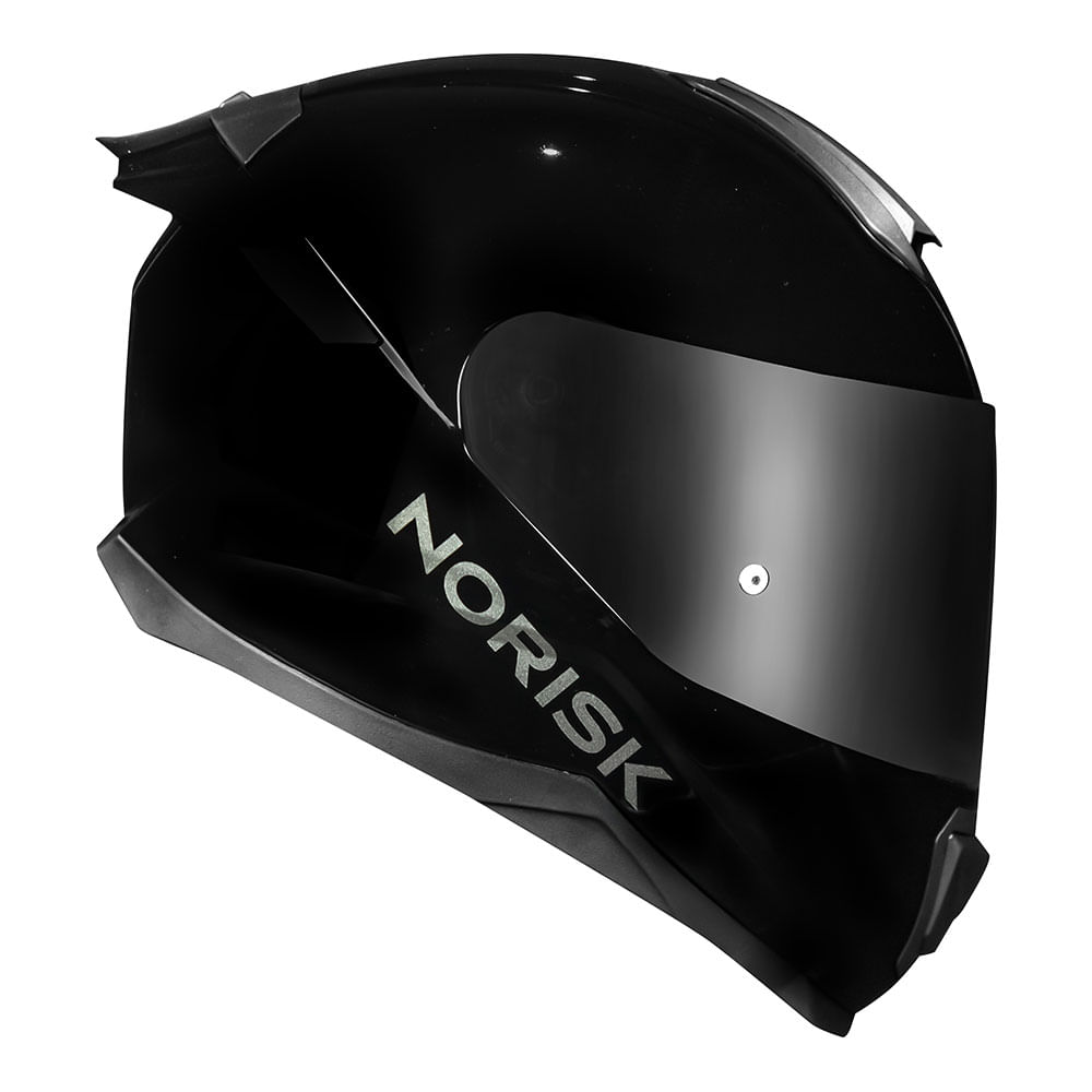 CAPACETE NORISK RAZOR MONOCOLOR BLACK EDITION