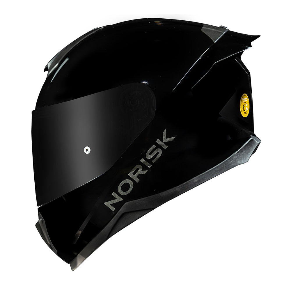 CAPACETE NORISK RAZOR MONOCOLOR BLACK EDITION 3