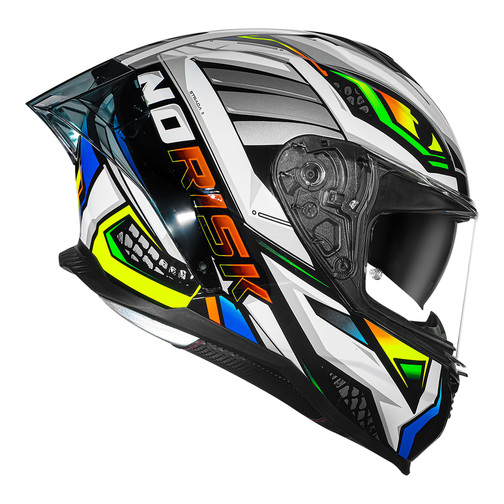 CAPACETE NORISK STRADA II REPTEL VERMELHO