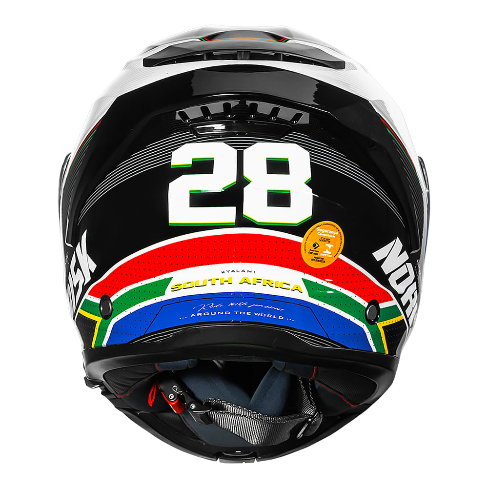 CAPACETE NORISK FORCE II GRAND PRIX SOUTH AFRICA 2