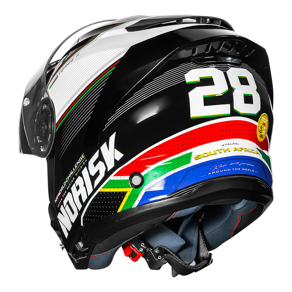 CAPACETE NORISK FORCE II GRAND PRIX SOUTH AFRICA 4