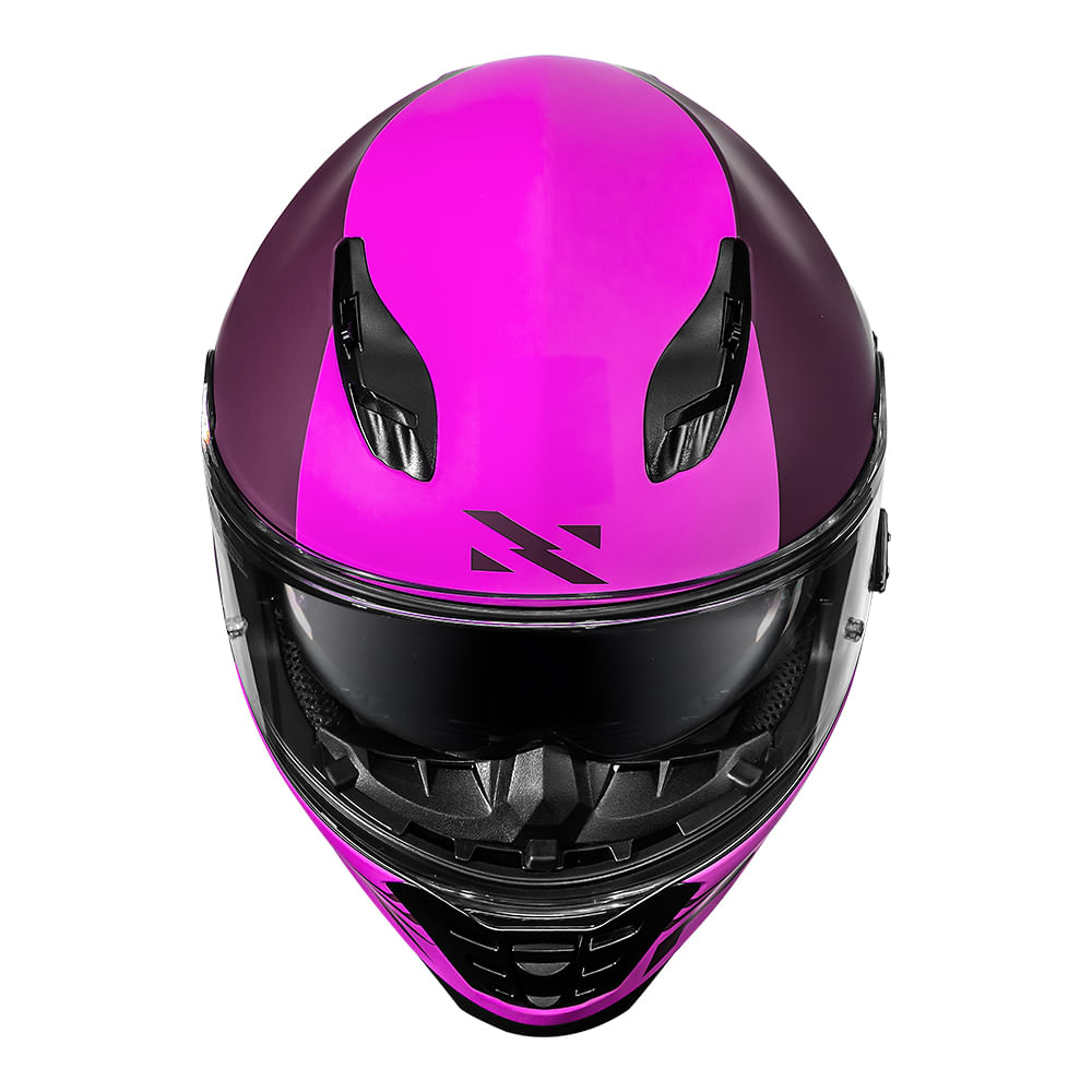 CAPACETE NORISK SOUL II MANTY ROSA FOSCO 4