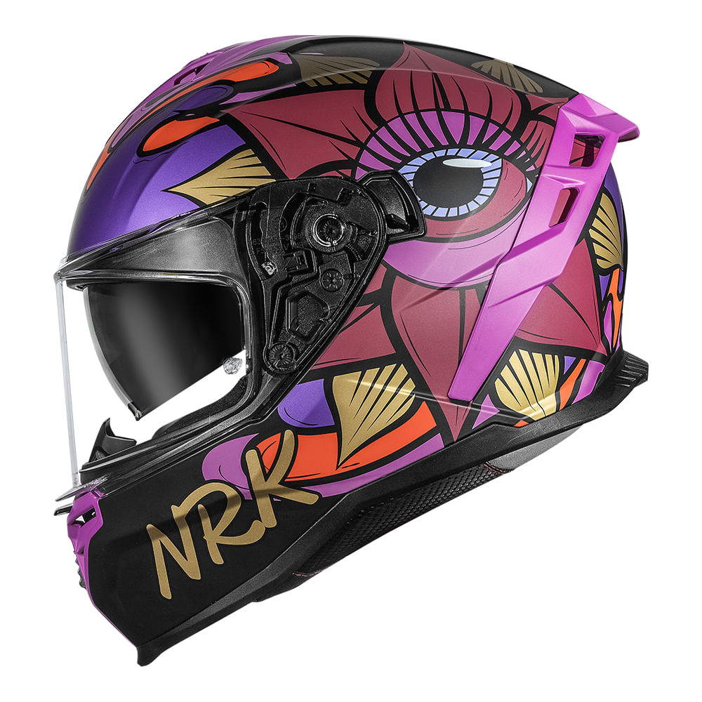 CAPACETE NORISK STRADA II LOTUS PRETO FOSCO 3