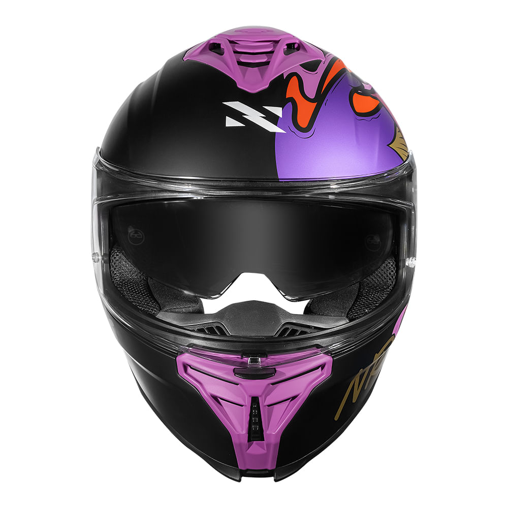 CAPACETE NORISK STRADA II LOTUS PRETO FOSCO 4