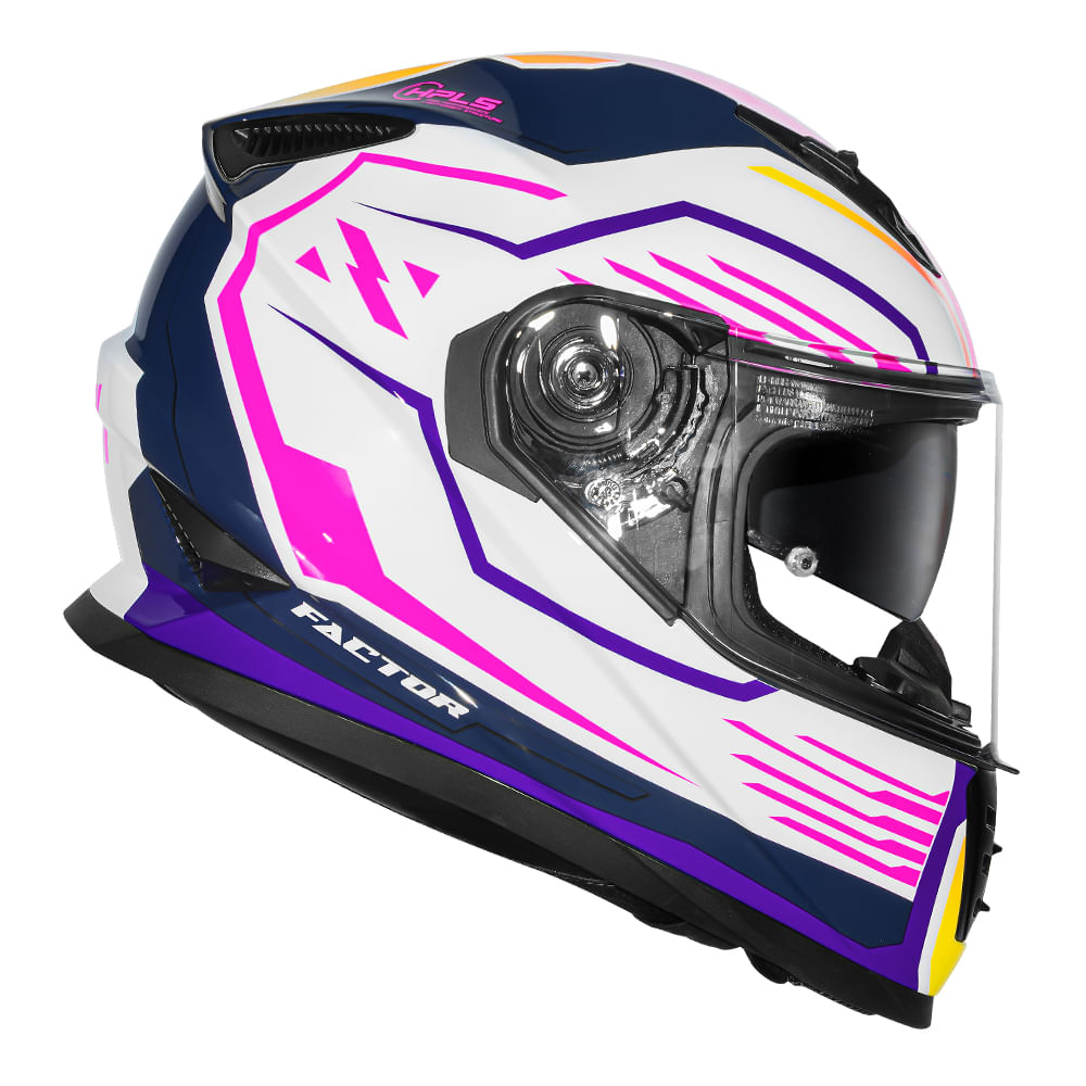 CAPACETE NORISK SOUL II FACTOR BRANCO