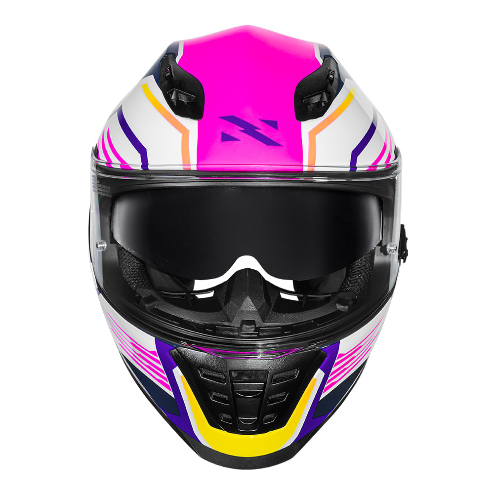 CAPACETE NORISK SOUL II FACTOR BRANCO 4