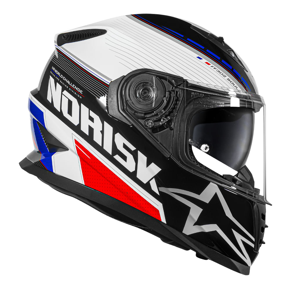 CAPACETE NORISK SOUL II GRAND PRIX FRANCE