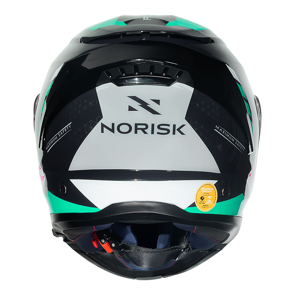CAPACETE NORISK FORCE II MAXX VERDE 2