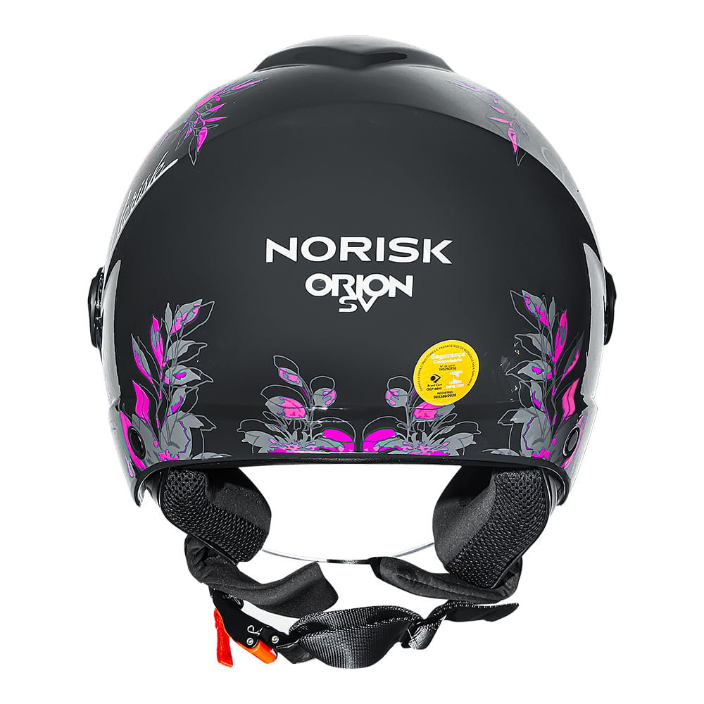 CAPACETE NORISK ORION SV IRIS CINZA 2