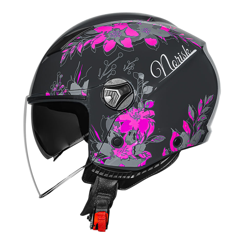 CAPACETE NORISK ORION SV IRIS CINZA 3