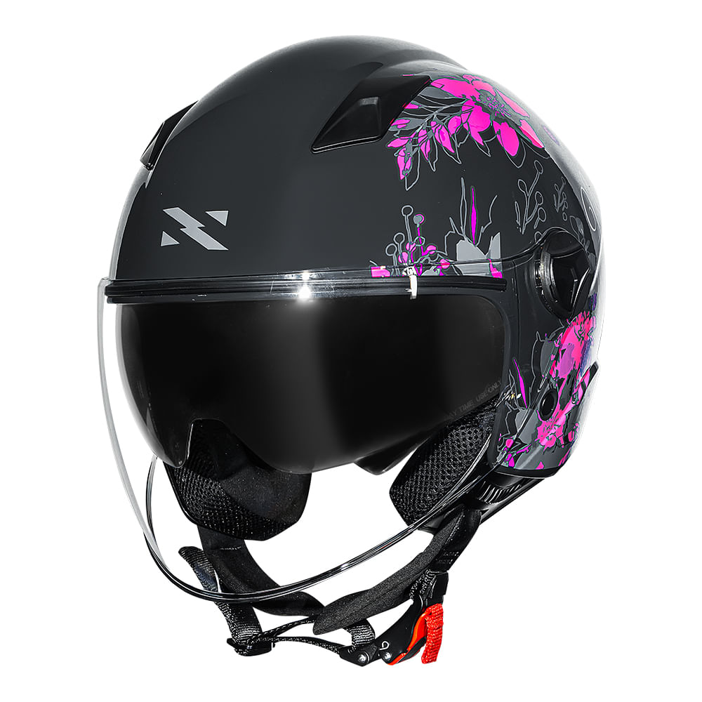 CAPACETE NORISK ORION SV IRIS CINZA 4