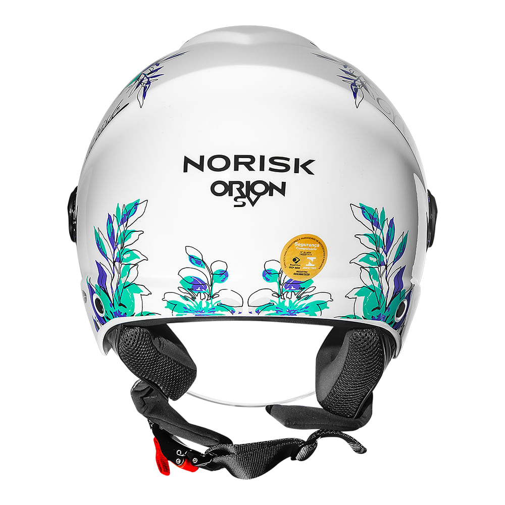 CAPACETE NORISK ORION SV IRIS BRANCO 2