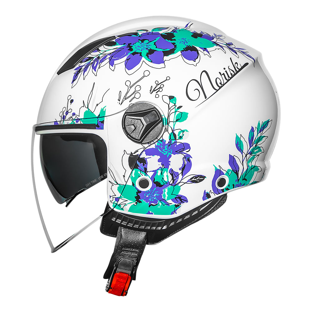 CAPACETE NORISK ORION SV IRIS BRANCO 3