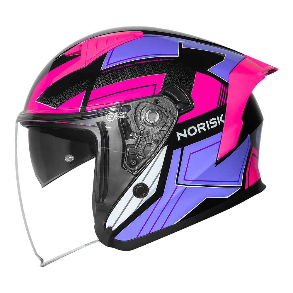 CAPACETE NORISK DOWNTOWN II PROVENZA ROSA 3