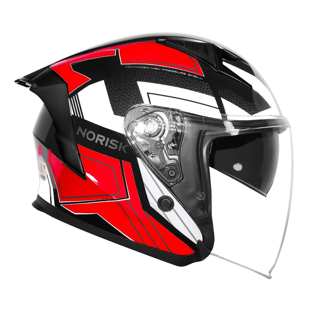 CAPACETE NORISK DOWNTOWN II PROVENZA VERMELHO