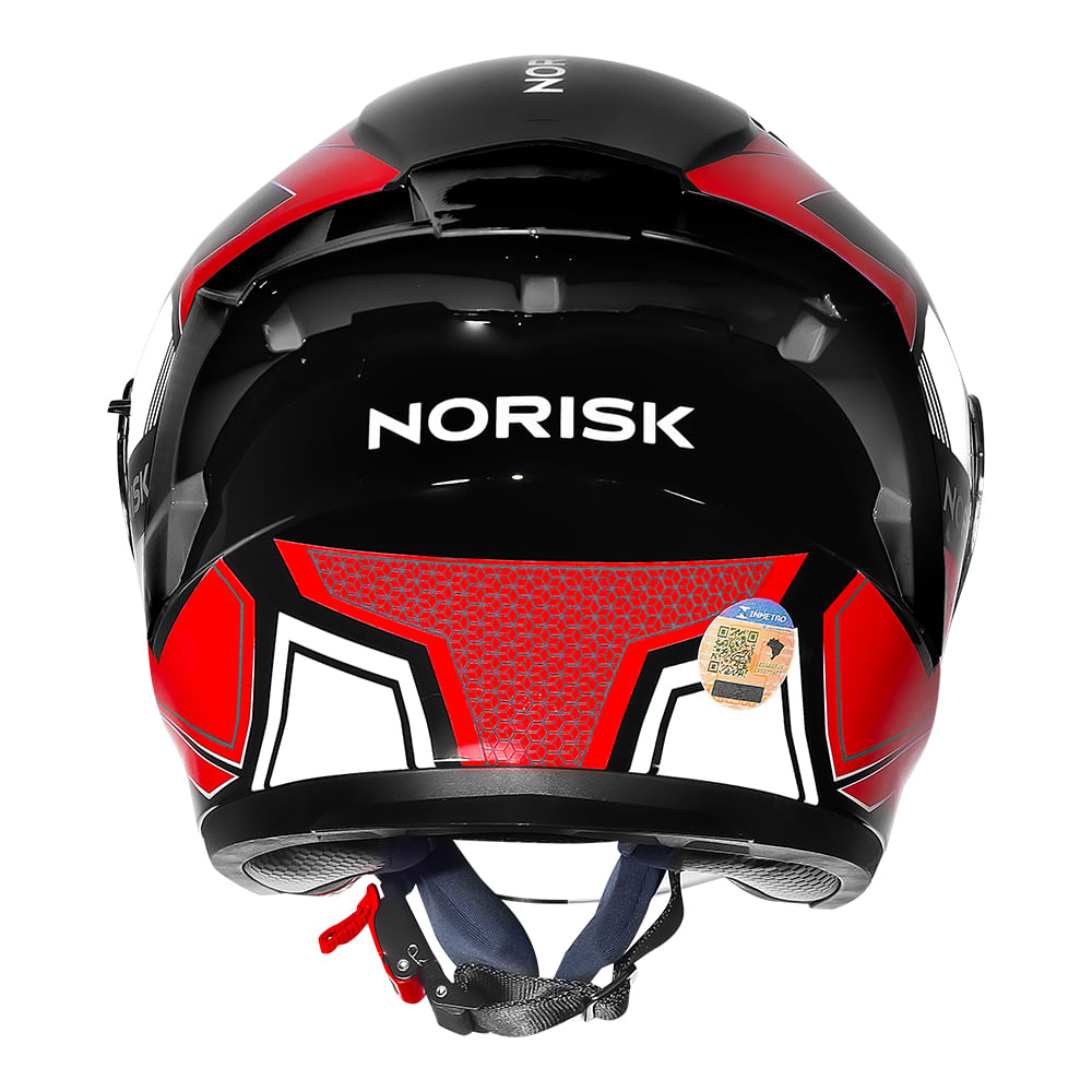 CAPACETE NORISK DOWNTOWN II PROVENZA VERMELHO 2