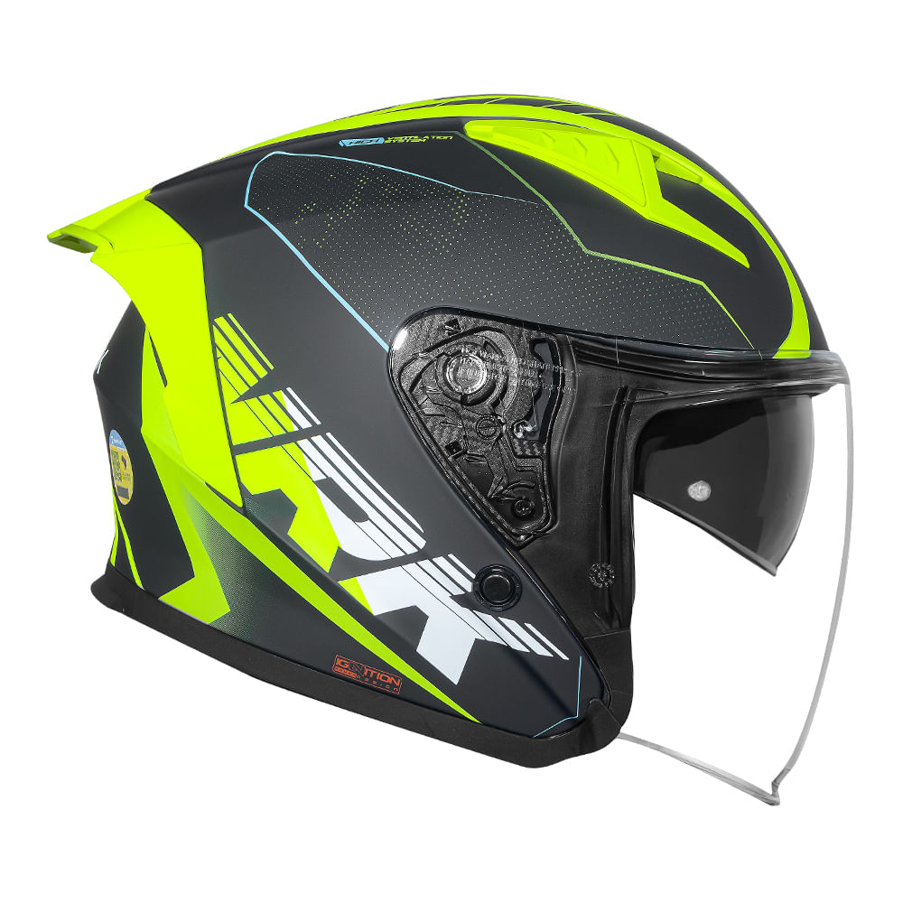 CAPACETE NORISK DOWNTOWN II STAGE AMARELO FOSCO