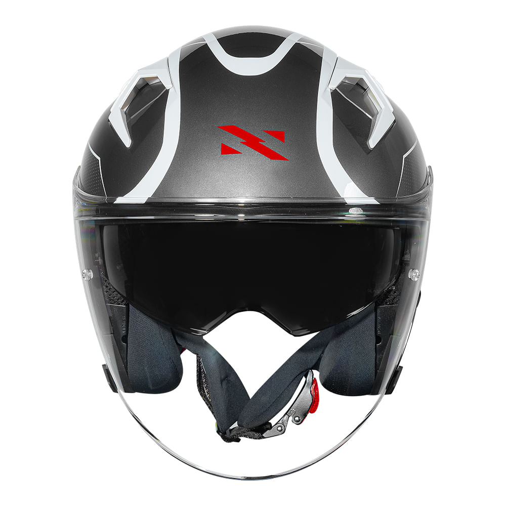 CAPACETE NORISK DOWNTOWN II STAGE CINZA 4