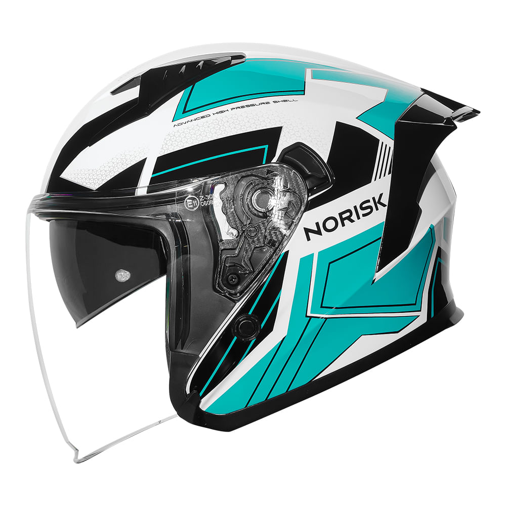CAPACETE NORISK DOWNTOWN II PROVENZA BRANCO 3