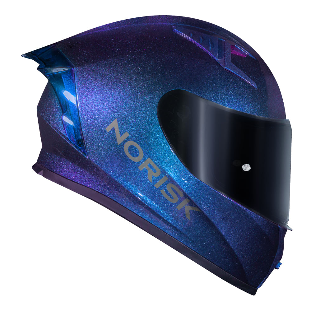 CAPACETE NORISK FLOW MONOCOLOR AZUL